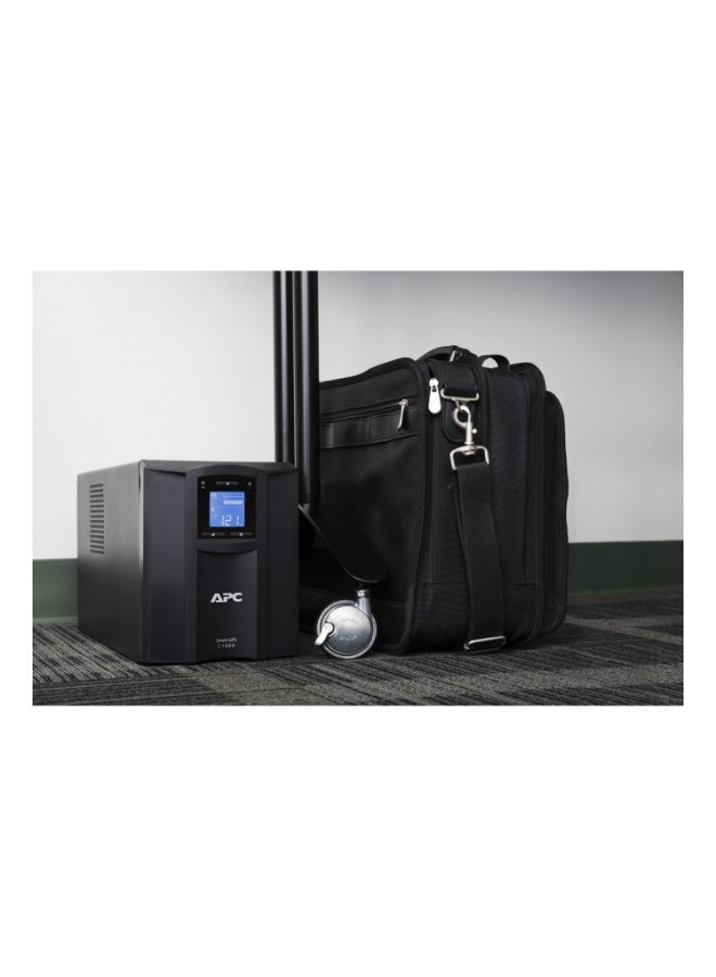 اي بي سي SMC1500IC | مزوّد طاقة غير منقطع (UPS) من APC طراز Smart-UPS C بقدرة 1500 فولت-أمبير، مزوّد بشاشة LCD، يعمل على 230 فولت، مع ميزة SmartConnect - Image 5